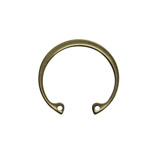 Rotor Clip Internal Retaining Ring, Steel, Zinc Yellow Finish, M47 Bore Dia. - DHO-047-ZD