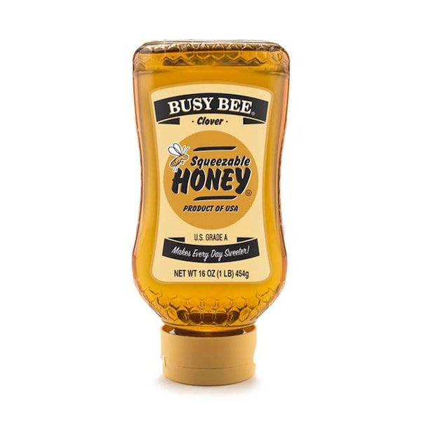 Busy Bee 16 oz. Busy Bee Honey, PK12 - BB1006