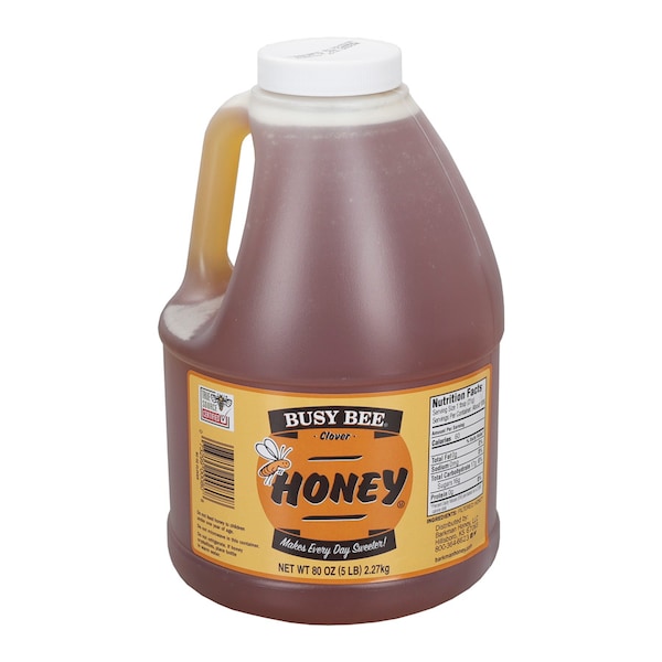 Busy Bee Busy Bee Clover Honey Jug 80 oz., PK6 - BB1010