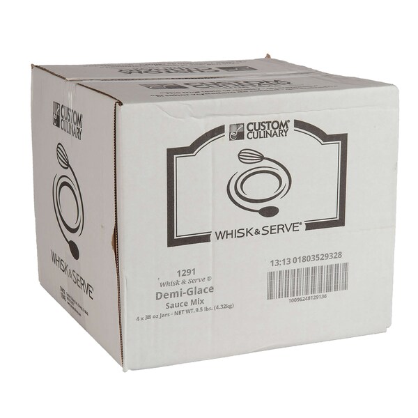 Whisk & Serve Mix Sauce Demi-Glace Shelf Stable, PK4 - 12915BCFP