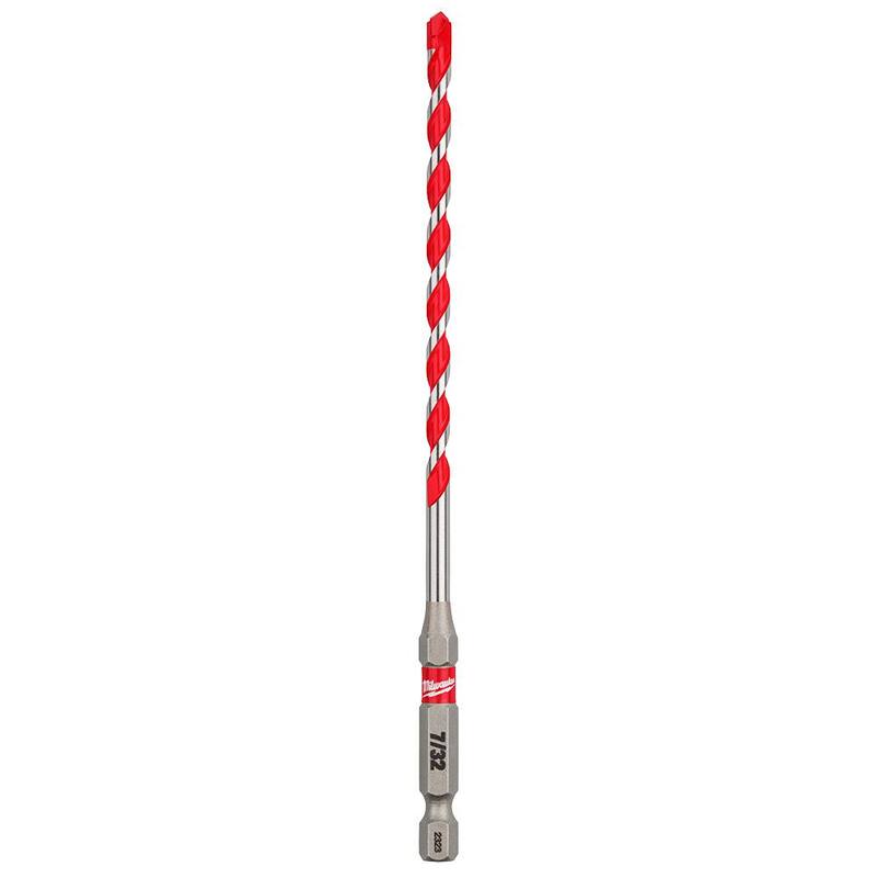 Broca de martillo de carburo SHOCKWAVE Milwaukee 7/32 in. x 4 in. x 6 in. - 48-20-9009