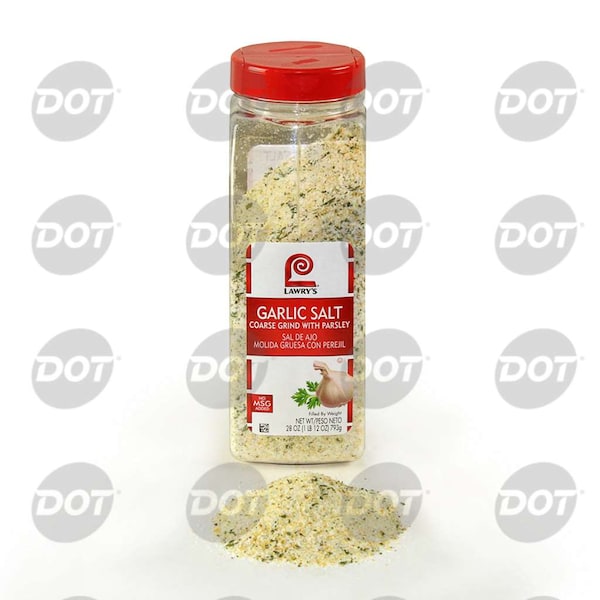Lawrys Lawry's Garlic Salt With Parsley 28 oz. Container, PK6 - 2150080030