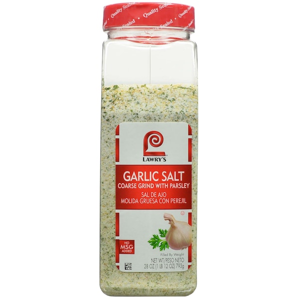 Lawrys Lawry's Garlic Salt With Parsley 28 oz. Container, PK6 - 2150080030