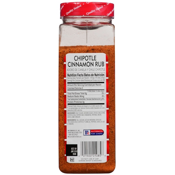 Lawrys Lawry's Chipotle Cinnamon Rub 27 oz. Shaker, PK6 - 900398942