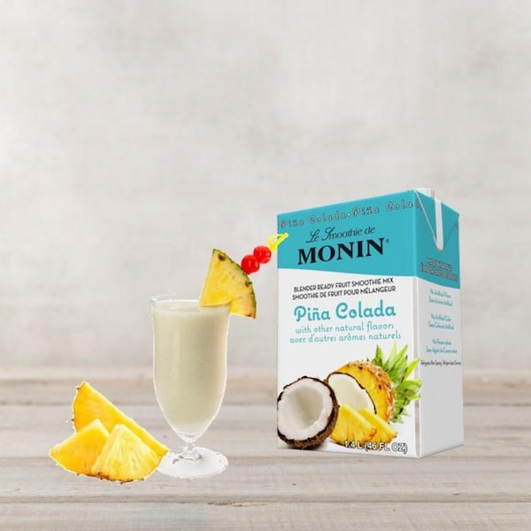 Monin Monin Pina Colada Smoothie 46 oz. Bottle, PK6 - M-EG183B