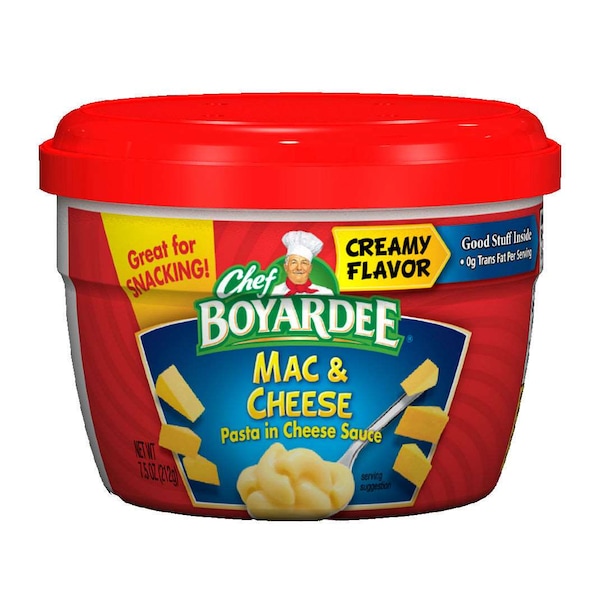 Chef Boyardee Chef Boyardee Microwavable Macaroni And Cheese 7.5 oz., PK12 - 6414404734