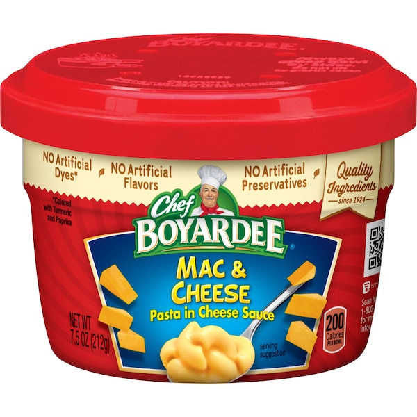Chef Boyardee Chef Boyardee Microwavable Macaroni And Cheese 7.5 oz., PK12 - 6414404734