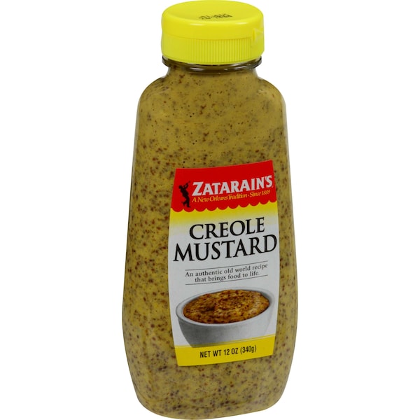 Zatarains Zatarain's Creole Mustard Squeeze Bottle 12 oz., PK12 - Z03025