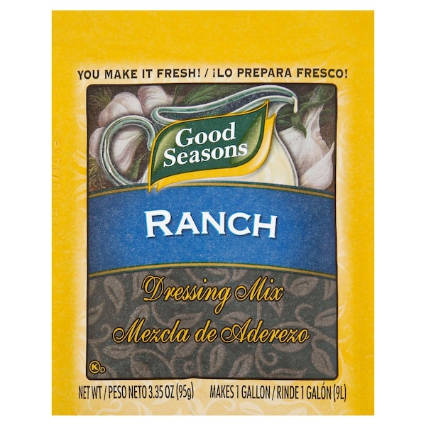 Good Seasons Dressing Ranch Salad 3.35 oz., PK20 - 10043000846268
