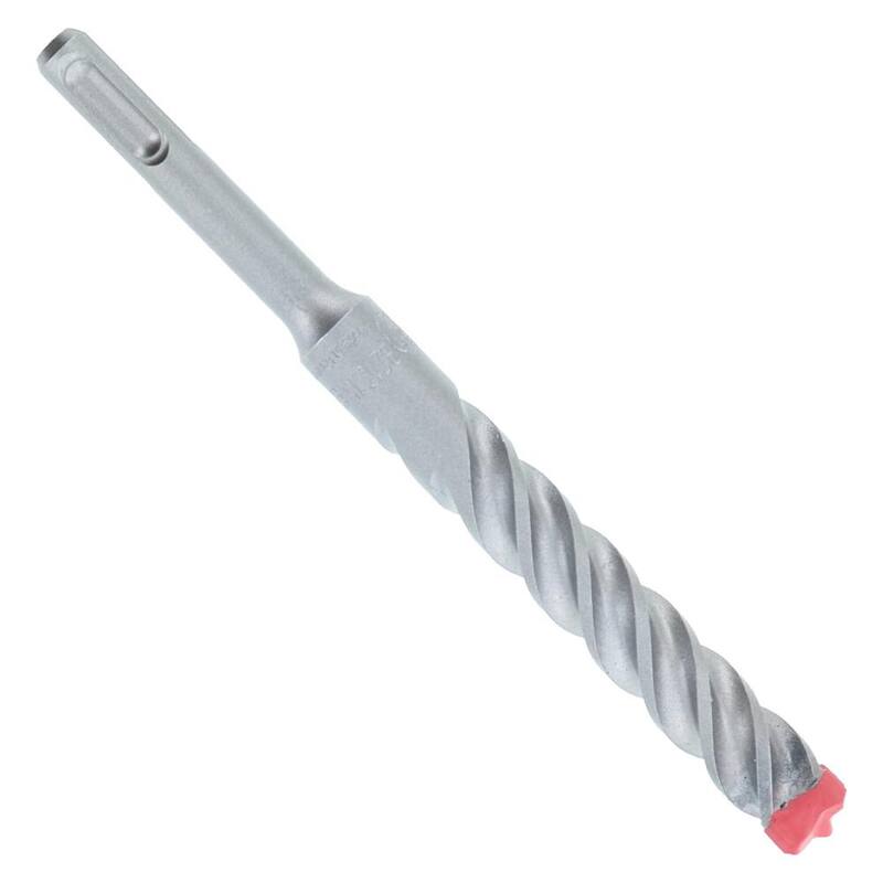 DIABLO 5/8 in. x 4 in. x 6 in. Barra de refuerzo Demon SDS-Plus con cabeza de carburo completo de 4 cortes - Broca de martillo DMAPL4210