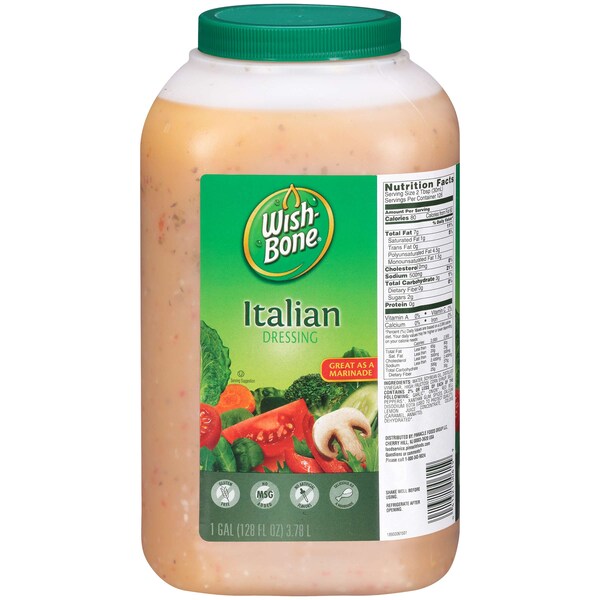 Wish-Bone Wish-Bone Italian Dressing 128 fl. oz. Jar, PK4 - 4132100615