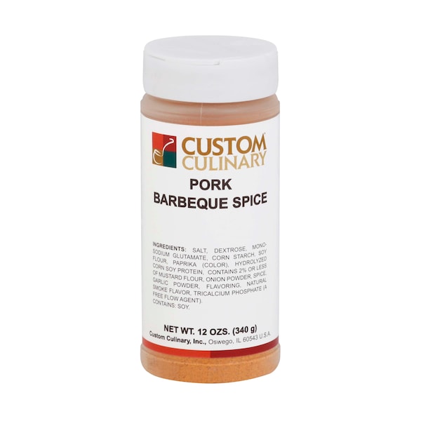 Custom Culinary Custom Culinary Red Pork Barbecue Seasoning 12 oz., PK12 - 07632DCFP