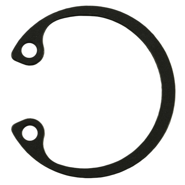 Midwest Fastener Internal Retaining Ring, Steel, Zinc Plated Finish, 11/16 in Bore Dia., 20 PK - 73187