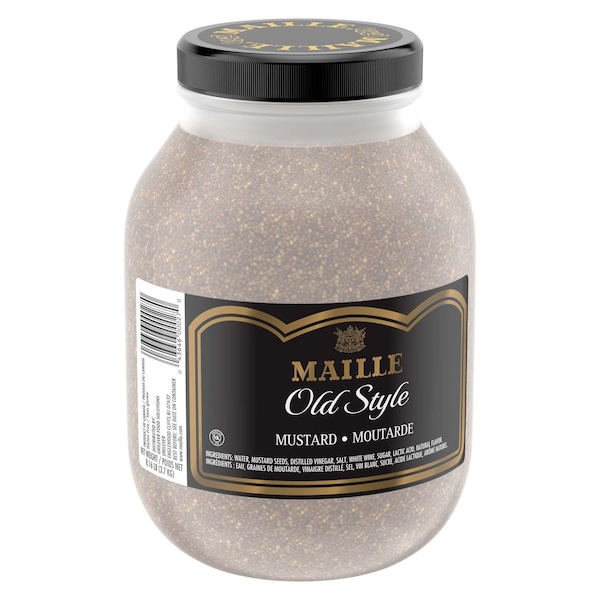 Maille Maille Condiment Mustard Old Style 1 gal., PK4 - 000000000067541