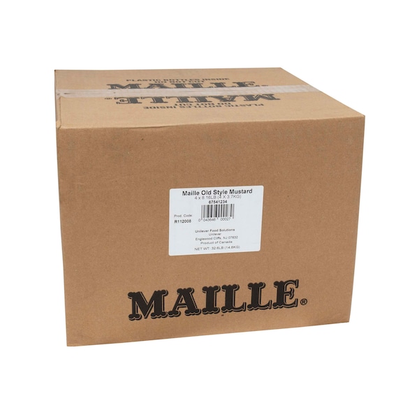 Maille Maille Condiment Mustard Old Style 1 gal., PK4 - 000000000067541