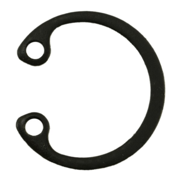 Midwest Fastener Internal Retaining Ring, Steel, Zinc Plated Finish, 3/8 in Bore Dia., 40 PK - 73182