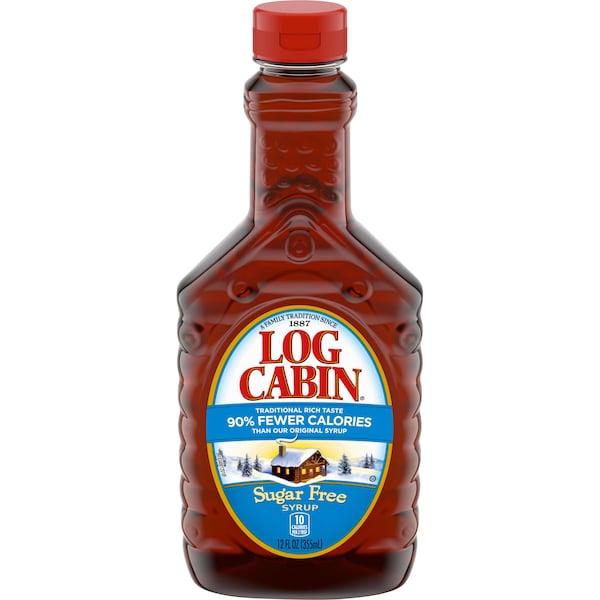Log Cabin Log Cabin Sugar Free Syrup 12 Fl oz., PK12 - 4300000120