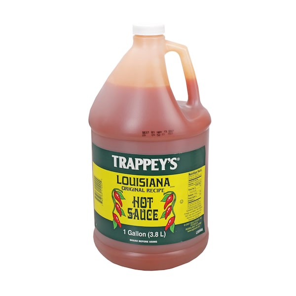 Trappey Trappey's Louisiana Plastic Bottle Hot Sauce 1 gal., PK4 - 550444