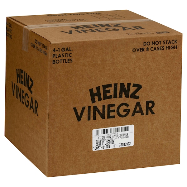Heinz Heinz Apple Cider Vinegar 1 gal. Jug, PK4 - 10013000008270