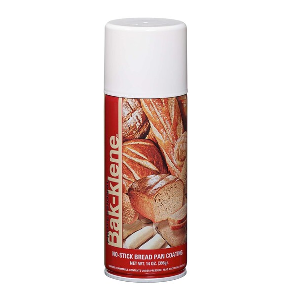Bak-Klene Bak-Klene Bread Bakery Release And Pan Spray 14 oz. Aerosol, PK6 - 14335