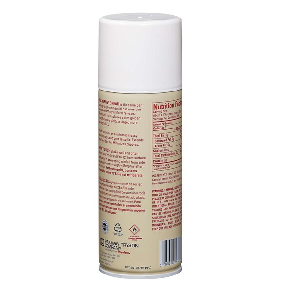 Bak-Klene Bak-Klene Bread Bakery Release And Pan Spray 14 oz. Aerosol, PK6 - 14335