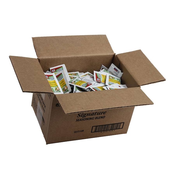 Mccormick McCormick Salt Free Signature Seasoning Blend .73g Packets, PK500 - 901210146