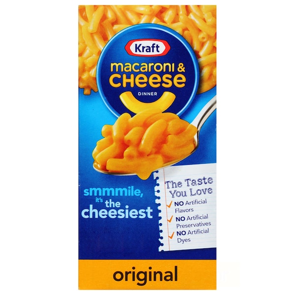 Kraft Kraft Entree Macaroni & Cheese 7.25 oz. Box, PK35 - 00021000018710