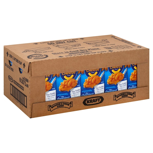 Kraft Kraft Entree Macaroni & Cheese 7.25 oz. Box, PK35 - 00021000018710