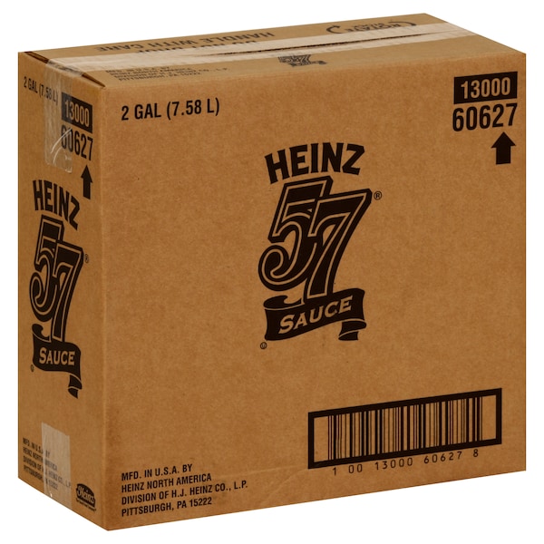 Heinz Heinz 57 Sauce 1 gal., PK2 - 10013000606278