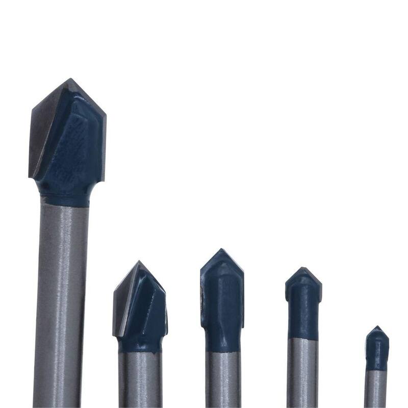 Juego de brocas de taladro para vidrio y azulejo con punta de carburo de Bosch (8 piezas) - GT3000.