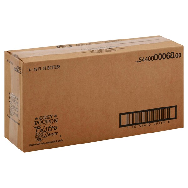 Grey Poupon Grey Poupon Kosher Bistro Sauce 48 fl. oz. Jar, PK4 - 10054400000686