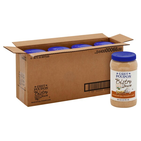 Grey Poupon Grey Poupon Kosher Bistro Sauce 48 fl. oz. Jar, PK4 - 10054400000686