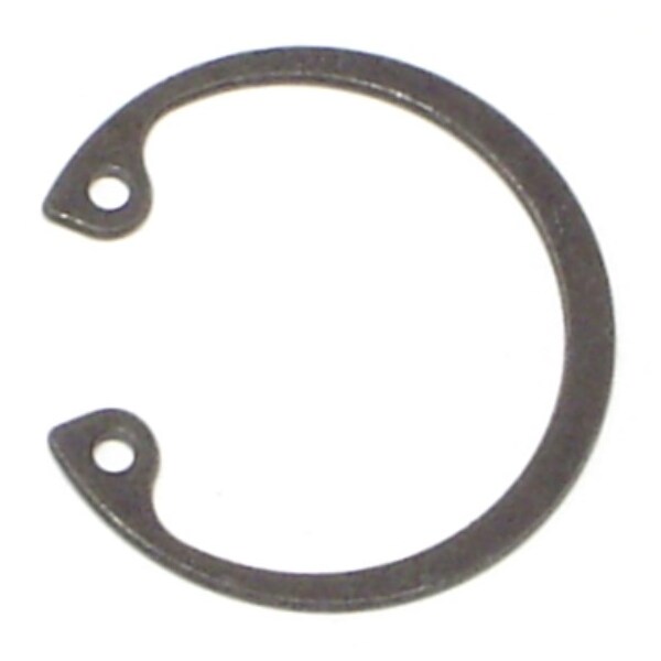 Midwest Fastener Internal Retaining Ring, Steel, Plain Finish, 7/8 in Bore Dia., 12 PK - 64562