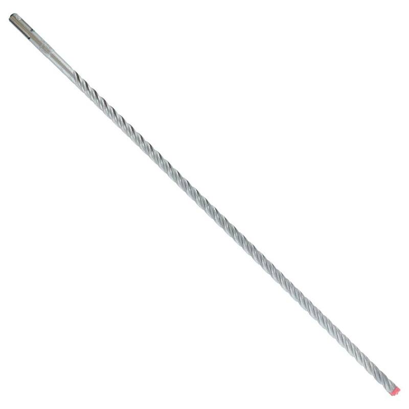 DIABLO 3/8 pulg. x 16 pulg. x 18 pulg. Refuerzo Demon SDS-Plus Broca de martillo con cabeza de carburo completo de 4 cortadores (1 pieza) - DMAPL4170