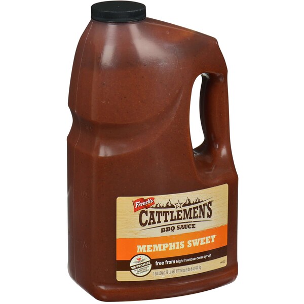 Cattlemens Memphis Sweet Master's Reserve Kosher Barbecue Sauce 1 gal. Jug, PK4 - 80137
