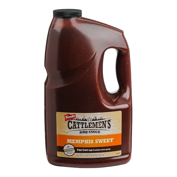 Cattlemens Memphis Sweet Master's Reserve Kosher Barbecue Sauce 1 gal. Jug, PK4 - 80137
