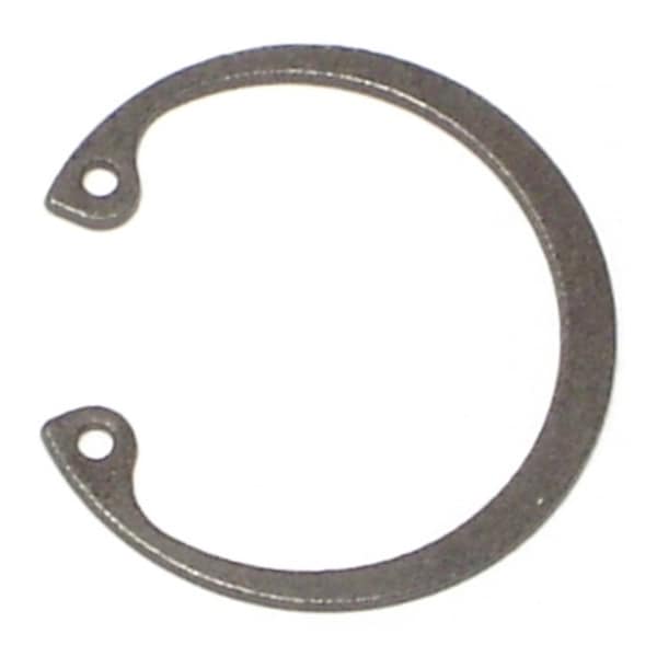 Midwest Fastener Internal Retaining Ring, Steel, Zinc Plated Finish, 1 in Bore Dia., 10 PK - 64563