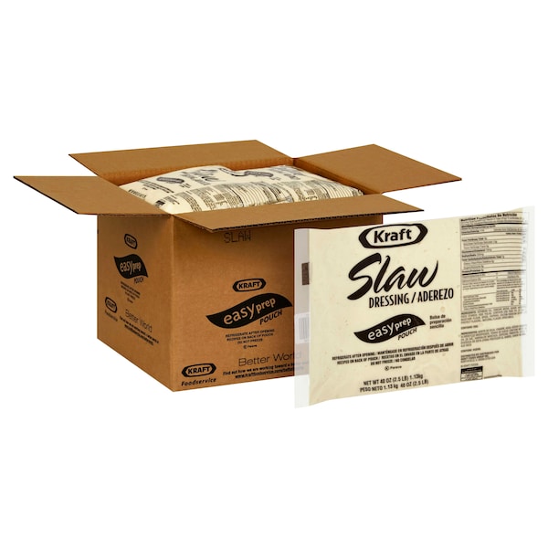 Kraft Kraft Dressing Slaw 2.5lbs Pouch, PK12 - 10021000000828