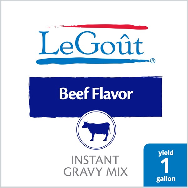 Legout Legout Beef Flavor Instant Gravy Mix 12.16 oz. Bag, PK8 - 84129471