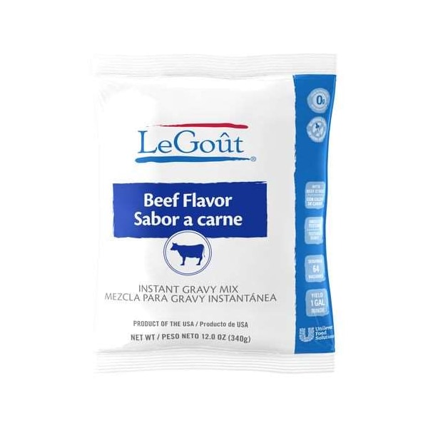 Legout Legout Beef Flavor Instant Gravy Mix 12.16 oz. Bag, PK8 - 84129471