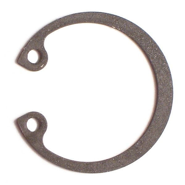 Midwest Fastener Internal Retaining Ring, Steel, Plain Finish, 24 mm Bore Dia., 5 PK - 32418