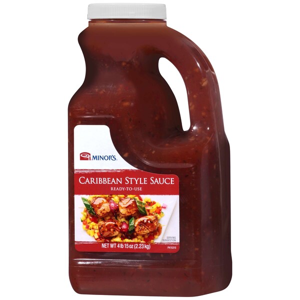 Minors Minor's Caribbean Style Sauce Ready-To-Use .5 gal., PK4 - 00050000783120