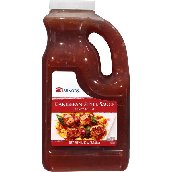 Minors Minor's Caribbean Style Sauce Ready-To-Use .5 gal., PK4 - 00050000783120