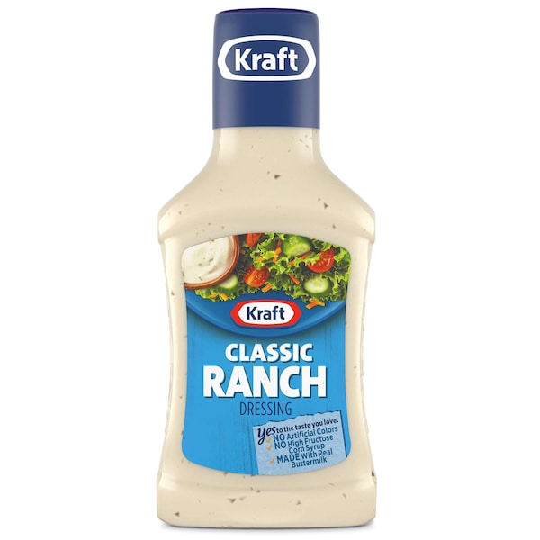 Kraft Kraft Classic Ranch Dressing 8 fl. oz. Bottles, PK9 - 00021000044009