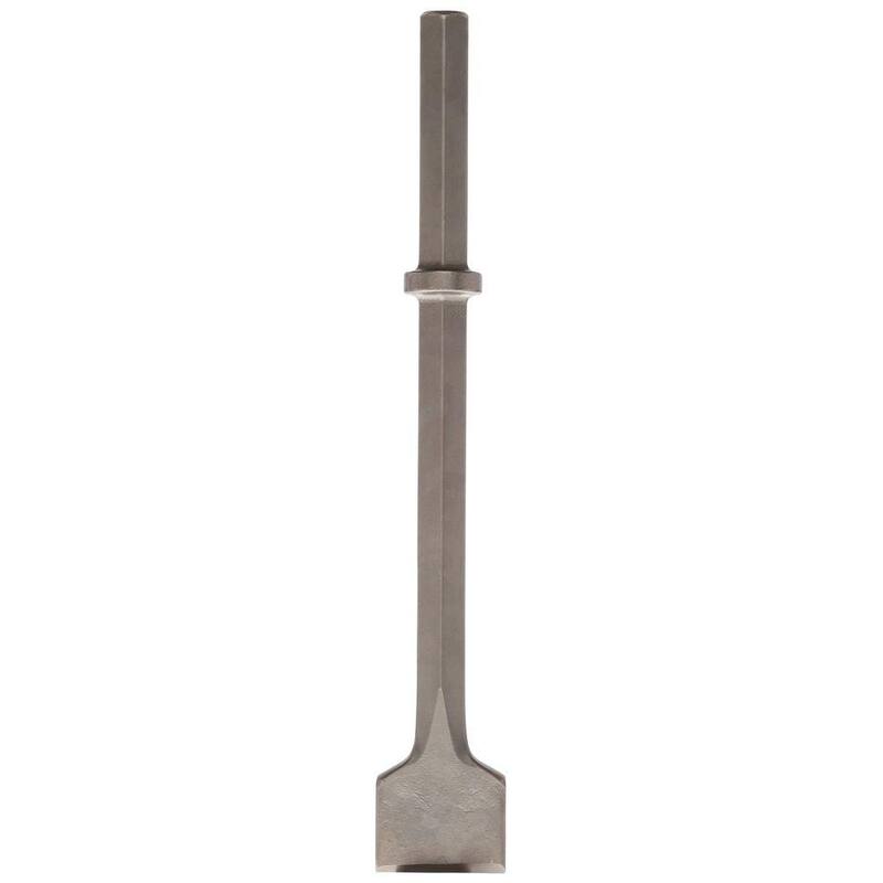 Bosch 20 pulg. x 3 pulg. Acero para martillo 1-1/8 pulg. Cincel hexagonal para martillo de demolición - HS2164