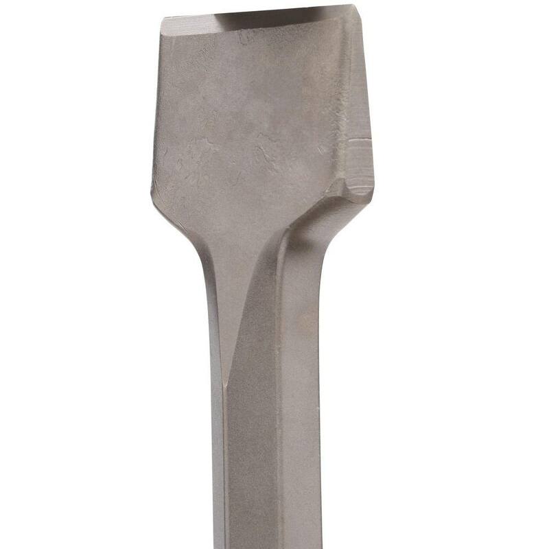 Bosch 20 pulg. x 3 pulg. Acero para martillo 1-1/8 pulg. Cincel hexagonal para martillo de demolición - HS2164