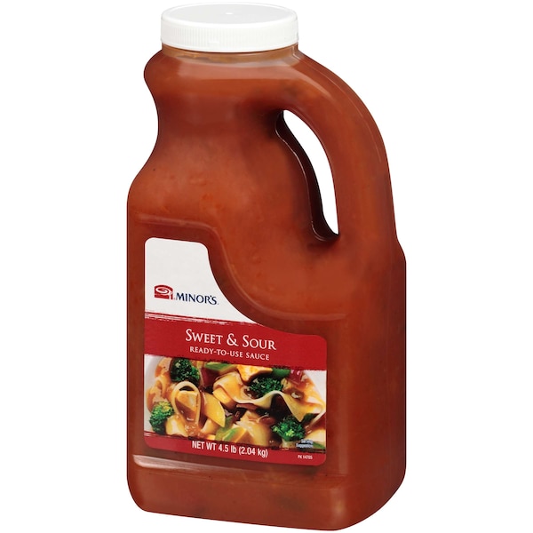 Minors Minor's Ready To Use Sweet & Sour Sauce .5 gal. Jug, PK6 - 00050000316816