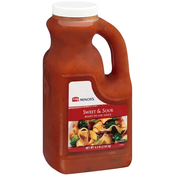 Minors Minor's Ready To Use Sweet & Sour Sauce .5 gal. Jug, PK6 - 00050000316816