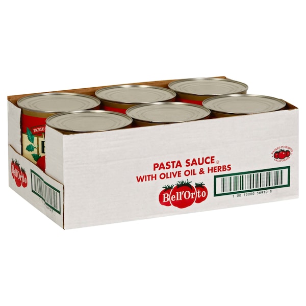 Bell Orto Bell 'Orto Pasta Sauce 102 oz., PK6 - 10013000569108