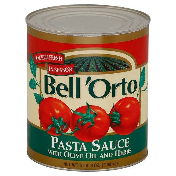 Bell Orto Bell 'Orto Pasta Sauce 102 oz., PK6 - 10013000569108